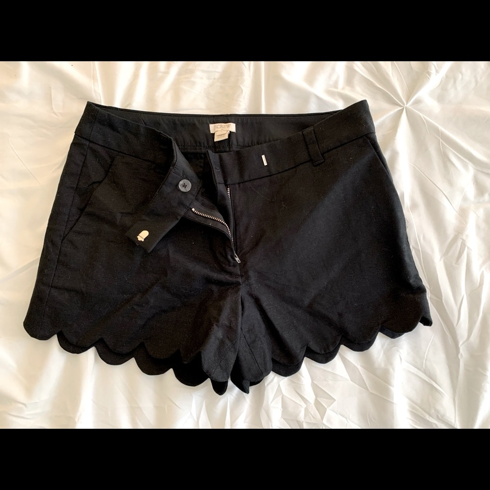 Scalloped shirts